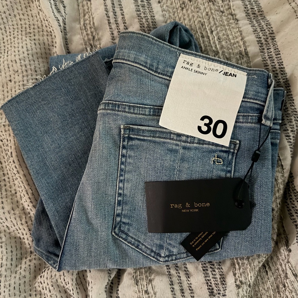 Rag & Bone Denim Ankle Skinny Jeans
